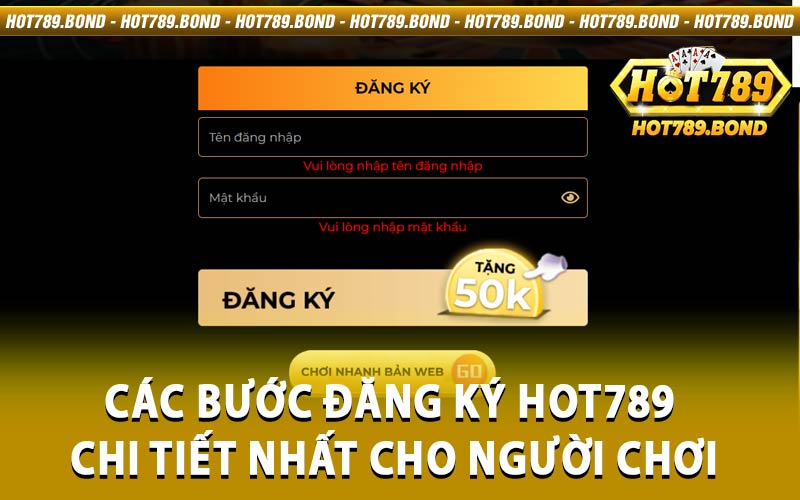 đăng ký Hot789